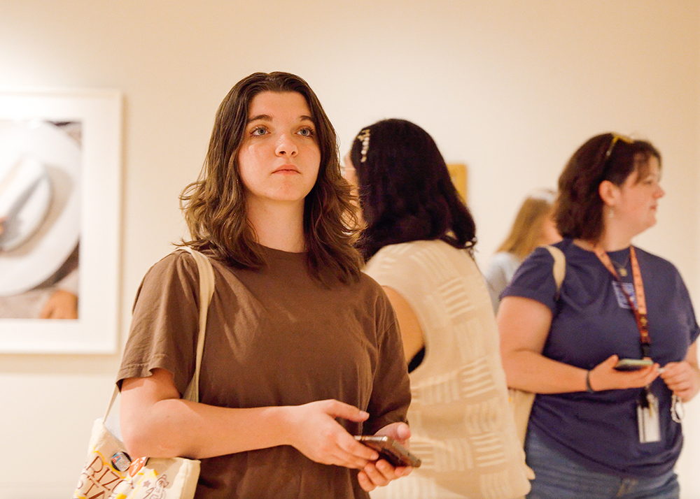 Humanities Early Start students visit the ASU Art Museum. 